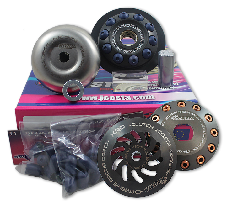 KIT variador + embrague para Motor Minarelli 70cc