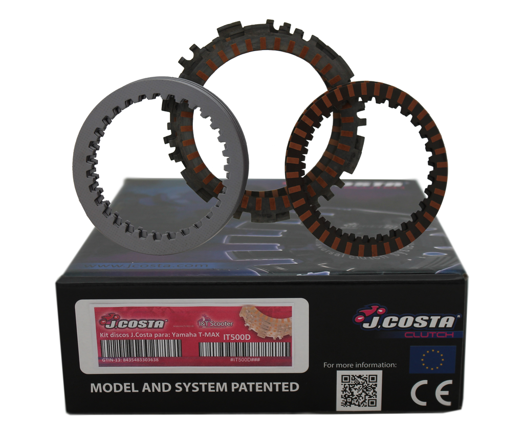 J.Costa clutch disks for T-MAX 500 (original clutch)