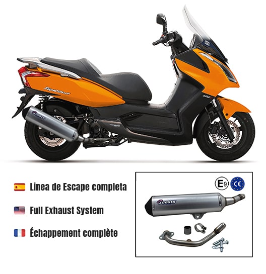 Escape Urban para: Kymco Down Town 125i - Superdink 125i