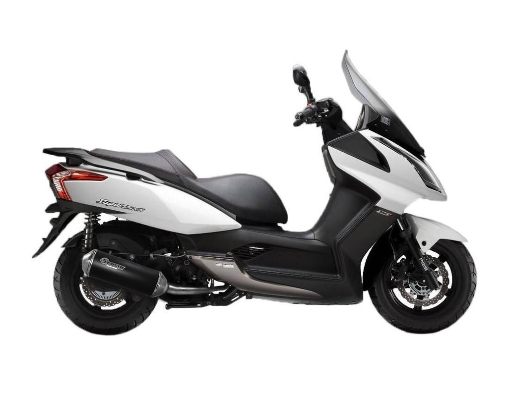 Escape Sport homologado para Kymco Down Town 125 - Superdink 125 / Kawasaki J125