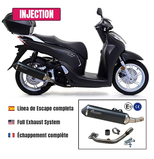 Escape Racing para: Honda @ 125i - PS 125i-150i - SH 125i (ESP &gt;2012)