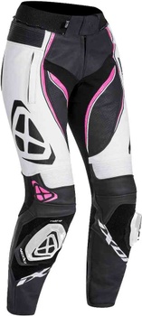 [200202002-1019-M] PANTALONES IXON VORTEX LADY PARA VERANO (Negro/Blanco/Fucsia, M)