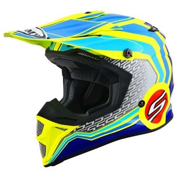 [KSMP0016.2] SUOMY OFF ROAD HELMET MX SPEED PRO FORWARD (Blue yellow, XS)