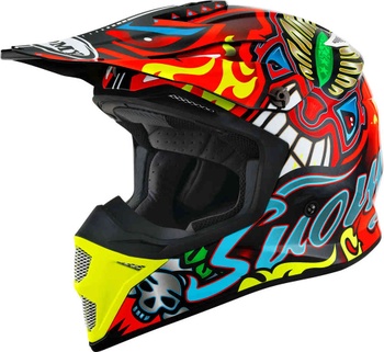 [KSMP0001.2] CASCO OFF ROAD  SUOMY MX SPEED PRO TRIBAL  (XS)