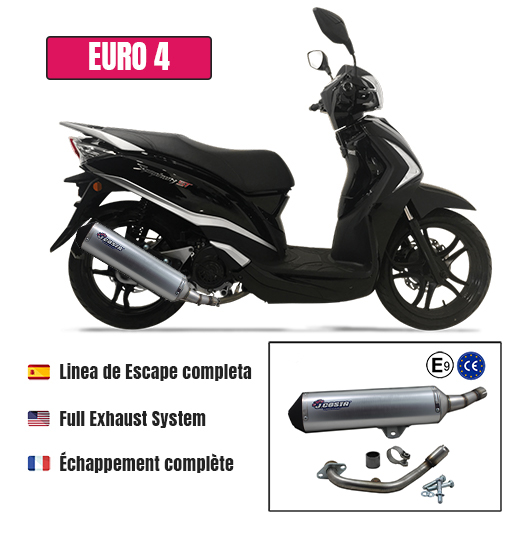 Escape Urban para Sym Symphony 125i EURO4 (&gt;2016)