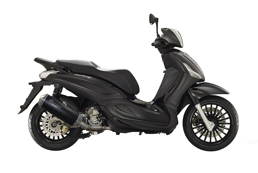 Escape Sport homologado para Piaggio Beverly 350i