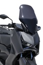 Parabrisas scooter alta protección para Yamaha X-MAX 125/250 2023 (58 cm)
