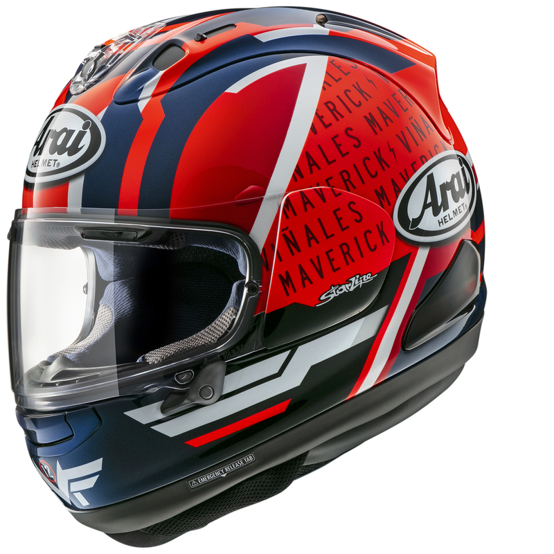Casco integral ARAI RX-7V EVO Maverick Viñales MIMATUMOTO