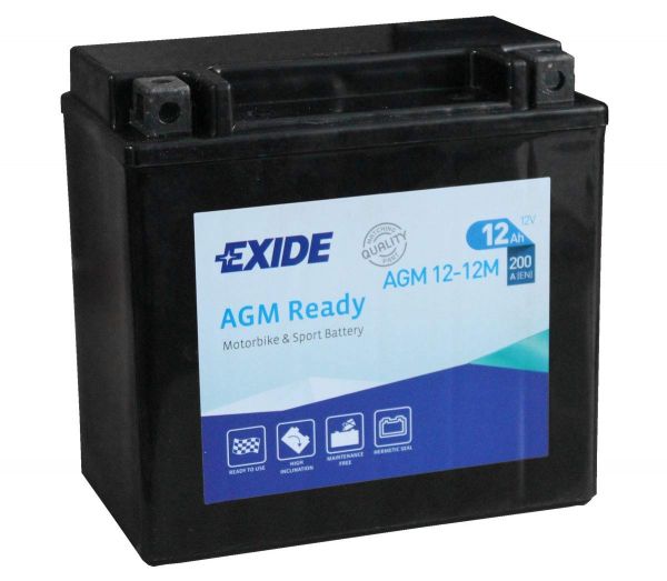 [C56020A01-AEXNB] BATERIA AGM 12-12M 12V 12Ah EXIDE