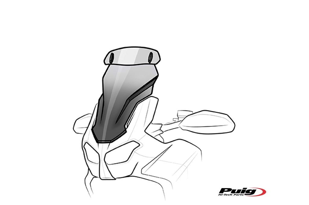 [20733H] TOURING SCREEN/VISOR DUCATI MULTISTRADA V4