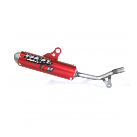 [DEPG2616] Silencioso para GAS GAS GG MC 65 2021-ON / KTM 65 SX / HUSQVARNA TC 65 16-ON (ROJO)