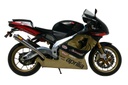 Mivv Slip-On X-Cone St. Steel Aprilia RSV 1000 1998-03