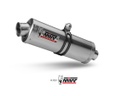 Mivv 2 Slip-On Oval St. Steel Aprilia Pegaso Strada 650 2005-11