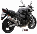 Mivv Slip-On Oval St. Steel Suzuki GSF 650 Bandit 2005-06