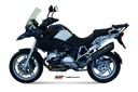 Mivv Slip-On Suono black con tapa carbono BMW R 1200 GS / Adventure 2004-07