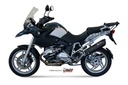 Mivv Slip-On Suono black con tapa carbono BMW R 1200 GS / Adventure 2008-09