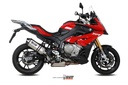 Mivv Slip-On Speed edge St. Steel con tapa carbono BMW S 1000 XR 2015-19