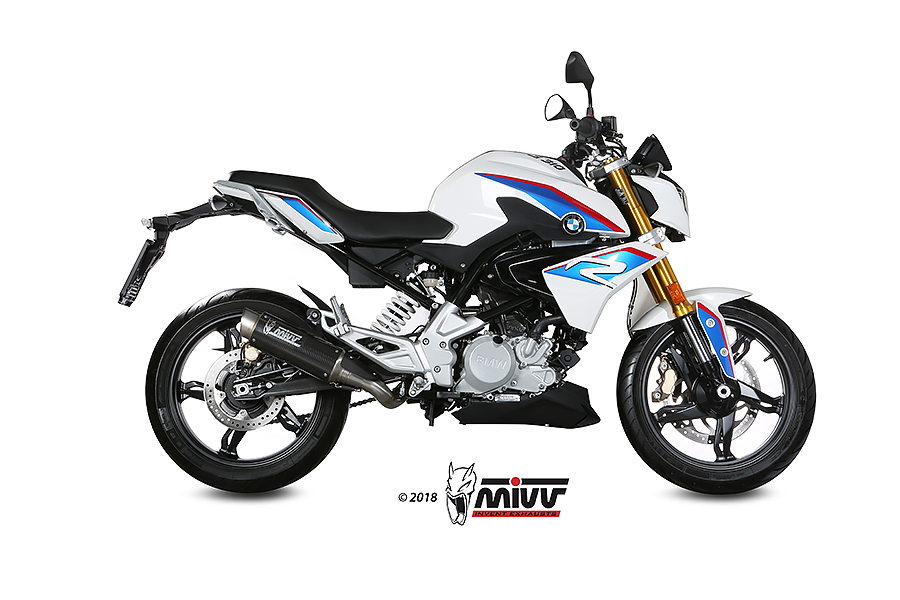 [B.032.L2P] Mivv Full system 1x1 GP Pro carbono BMW G 310 R 2018-24