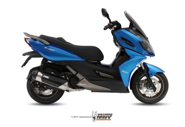 [C.KY.0017.B] Mivv Full system 1x1 Urban St. Steel Kymco K-XCT 300 2012-16