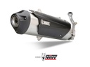 Mivv Full system 1x1 Urban St. Steel Piaggio Beverly 125 2010-12 /Beverly 300 2010-13