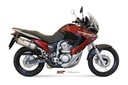 Mivv Slip-On Suono St. Steel con tapa carbono Honda XLV Transalp  700 2008-13