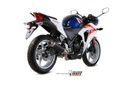 Mivv Slip-On GP black Honda CBR 250 R 2011-14