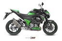 Mivv Slip-On Suono St. Steel con tapa carbono Kawasaki Z800 2013-16