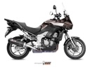 Mivv Slip-On Oval carbono con tapa carbono Kawasaki Versys 1000 2012-14