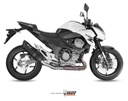 Mivv Slip-On Suono black con tapa carbono Kawasaki Z800 E 2013-16