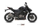 Mivv 2 Slip-On Suono St. Steel con tapa carbono Kawasaki Z1000 / Z1000 R Edition 2014-20