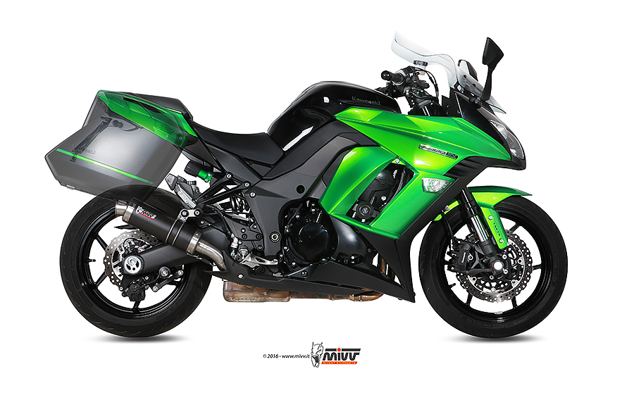 [K.043.L2S] Mivv 2 Slip-On GP carbon Kawasaki Z1000 SX / Ninja 1000 SX 2014-19