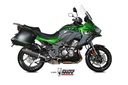 Mivv Slip-On Oval carbono con tapa carbono Kawasaki Versys 1000 / S / SE 2019-24