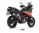 Mivv 2 Slip-On Oval carbono con tapa carbono KTM 990 Supermoto SMT 2009-13