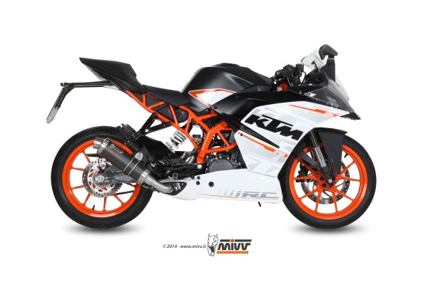 [KT.015.L2S] Mivv Full system 1x1 GP carbon KTM RC 390 2014-16