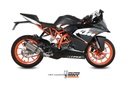 Mivv Full system 1x1 Suono St. Steel con tapa carbono KTM RC 125 2014-16