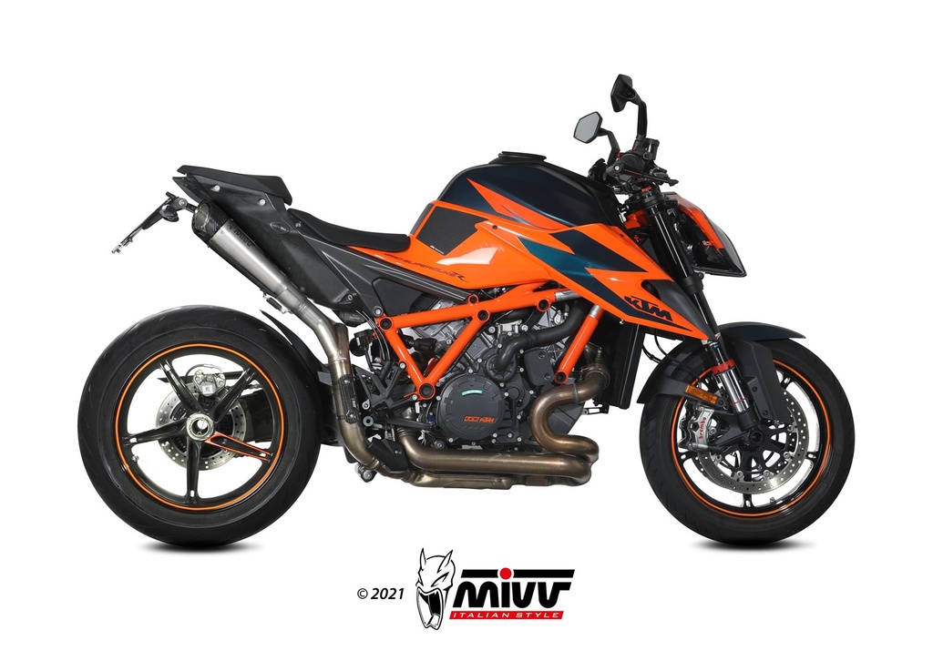 [KT.028.LC5T] Mivv 2 Slip-On X-M5 titan KTM 1290 Superduke 2020-23