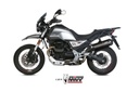 Mivv Slip-On Oval carbono con tapa carbono Moto Guzzi V85 TT 2019-24