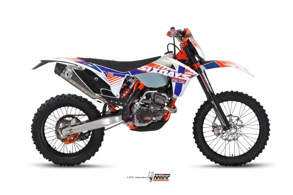 [M.KT.025.LXC.F] Mivv Full system 1x1 Oval St. Steel KTM EXC 250 F 2012