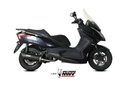 Mivv Full system 1x1 Mover black Kymco Downtown 125 2009-16