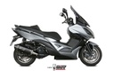 Mivv Slip-On Speed edge black Kymco Xciting 400i 2013-18