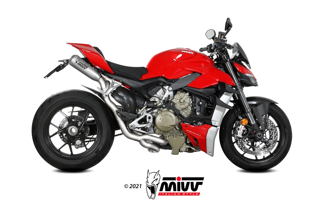 [R.DU.0007.SC4T] Mivv Full system 2x2 X-M1 titan Ducati Streetfighter V4 2020-22