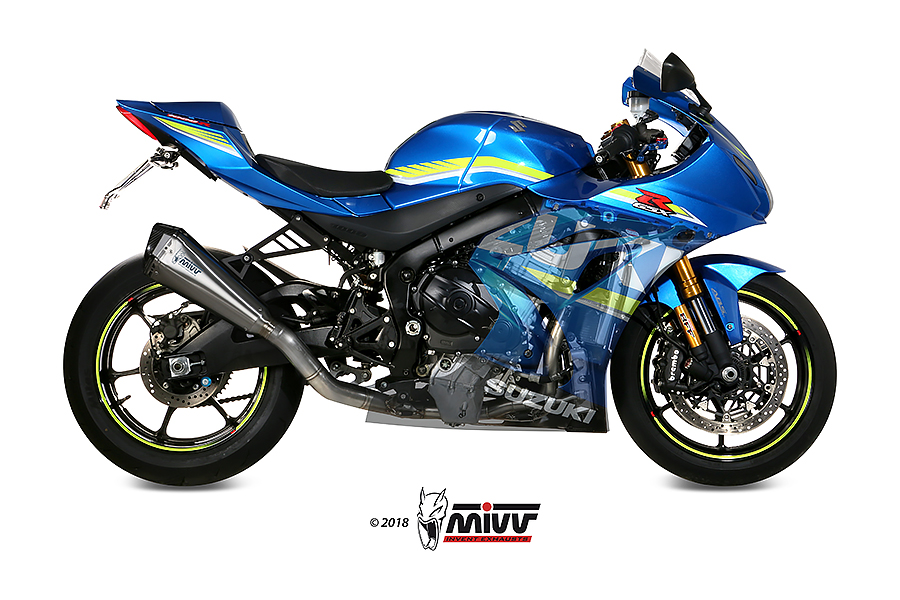 [R.SU.0003.SDRT] Mivv Full system 4x2x1 Delta Race Full titanium Suzuki GSX-R 1000 2017-20