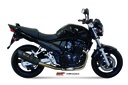 Mivv Slip-On Suono black con tapa carbono Suzuki GSF 650 Bandit 2005-06