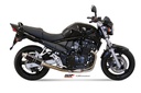 Mivv Slip-On GP black Suzuki GSF 650 Bandit 2005-06