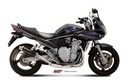 Mivv Slip-On GP black Suzuki GSF 1250 Bandit 2007-16 / GSX 1250 FA 2009-16