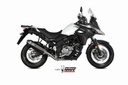 Mivv Full system 2x1 Speed edge black Suzuki DL V-Strom 650 / XT 2017-24