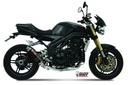 Mivv Slip-On GP black Triumph Speed Triple 2005-06