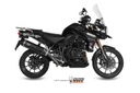 Mivv Slip-On Speed edge black Triumph Tiger Explorer 1200 2012-15