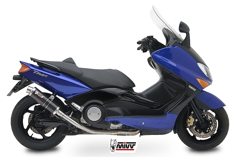 [Y.018.L2S] Mivv Full system 2x1 GP carbon Yamaha T-MAX 500 2001-07