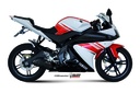 Mivv Full system 1x1 Suono black con tapa carbono Yamaha YZF R125 2008-13